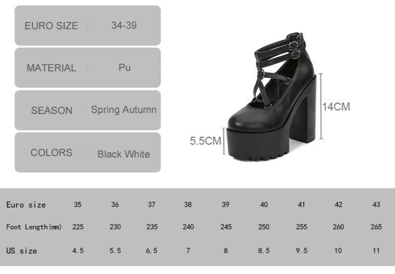 Walking with Magic Platform Heels