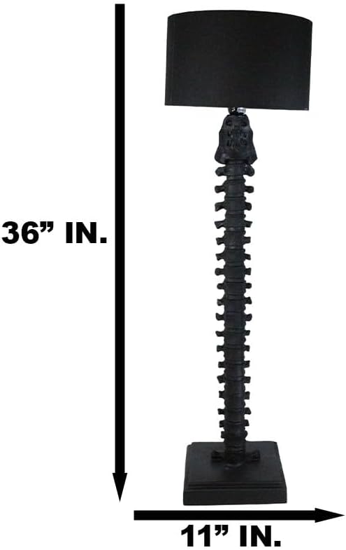 Black Vertebrae Lamp