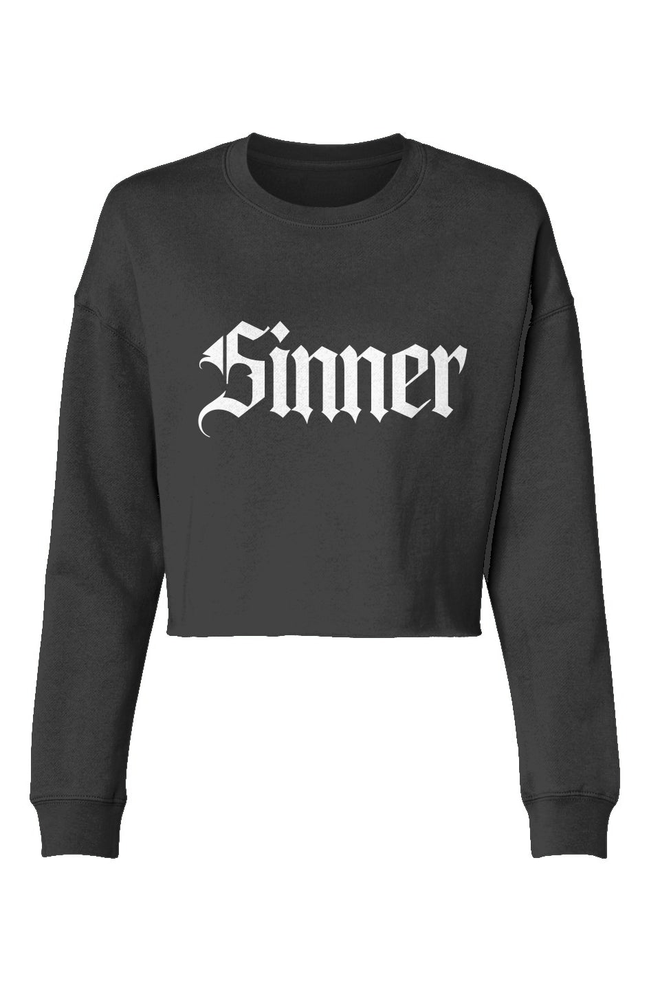 Sinner Cropped Sweater
