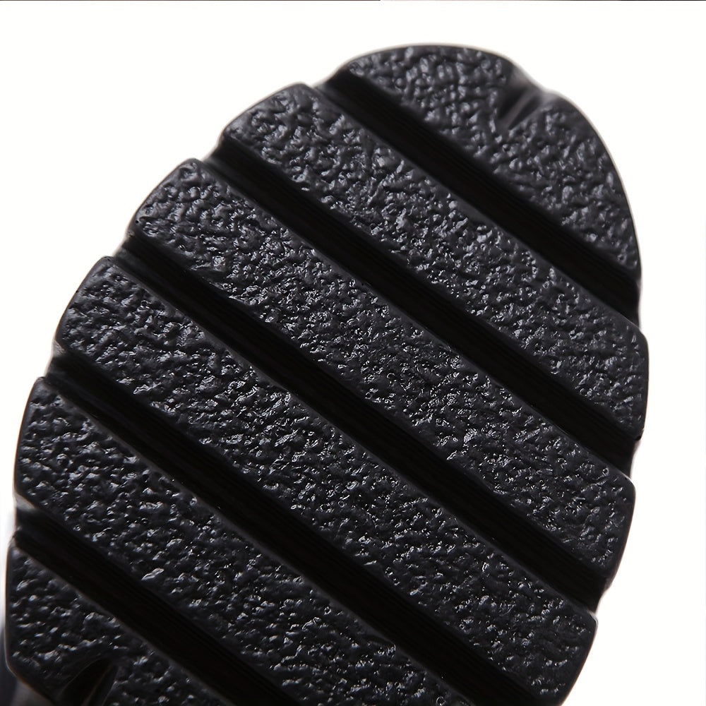 Block Heeled Short Buckle Boots