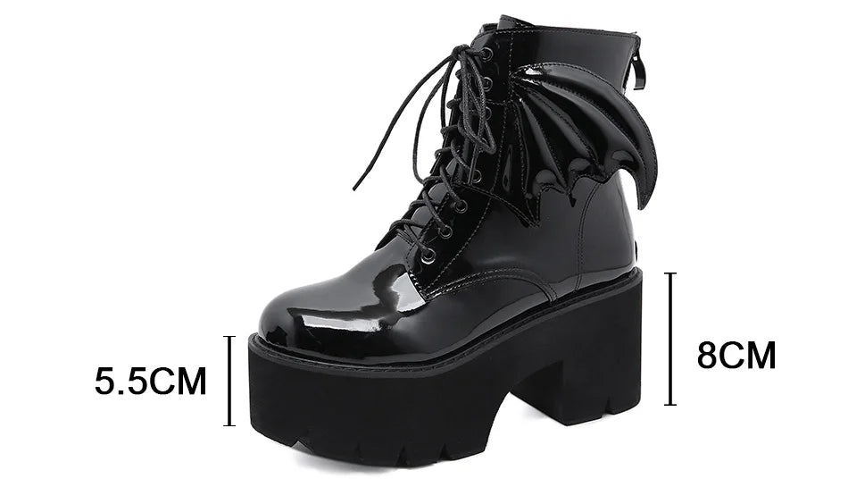 Bad Batty Platform Boots