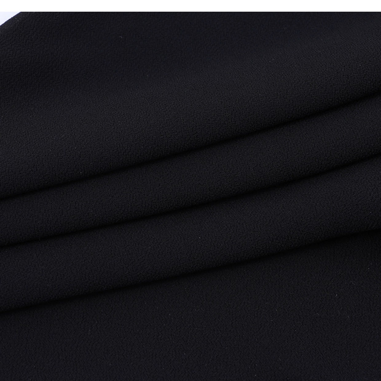 Scrappy Lace Style Black Dress