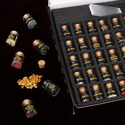 50 PCS Bulk Crystals and Healing Stones - Real Healing Crystals