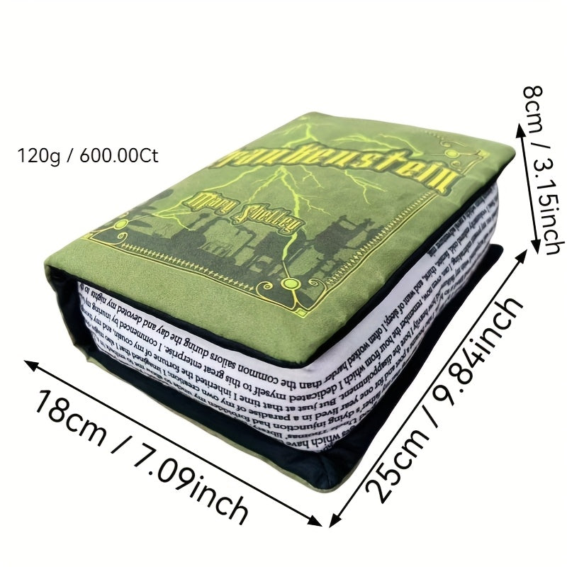 Frankenstein Book Plush With Openable First Page