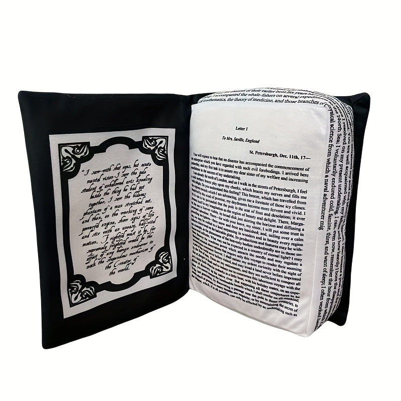 Frankenstein Book Plush With Openable First Page