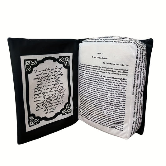 Frankenstein Book Plush With Openable First Page