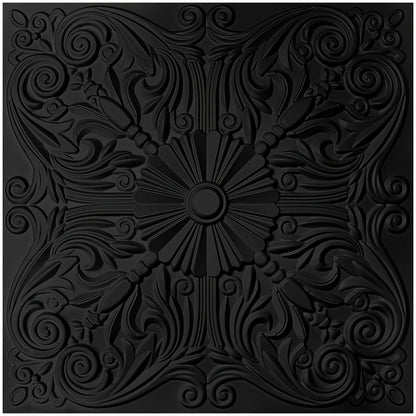 12-Pack Gothic Victorian Ornate Drop Ceiling Tiles