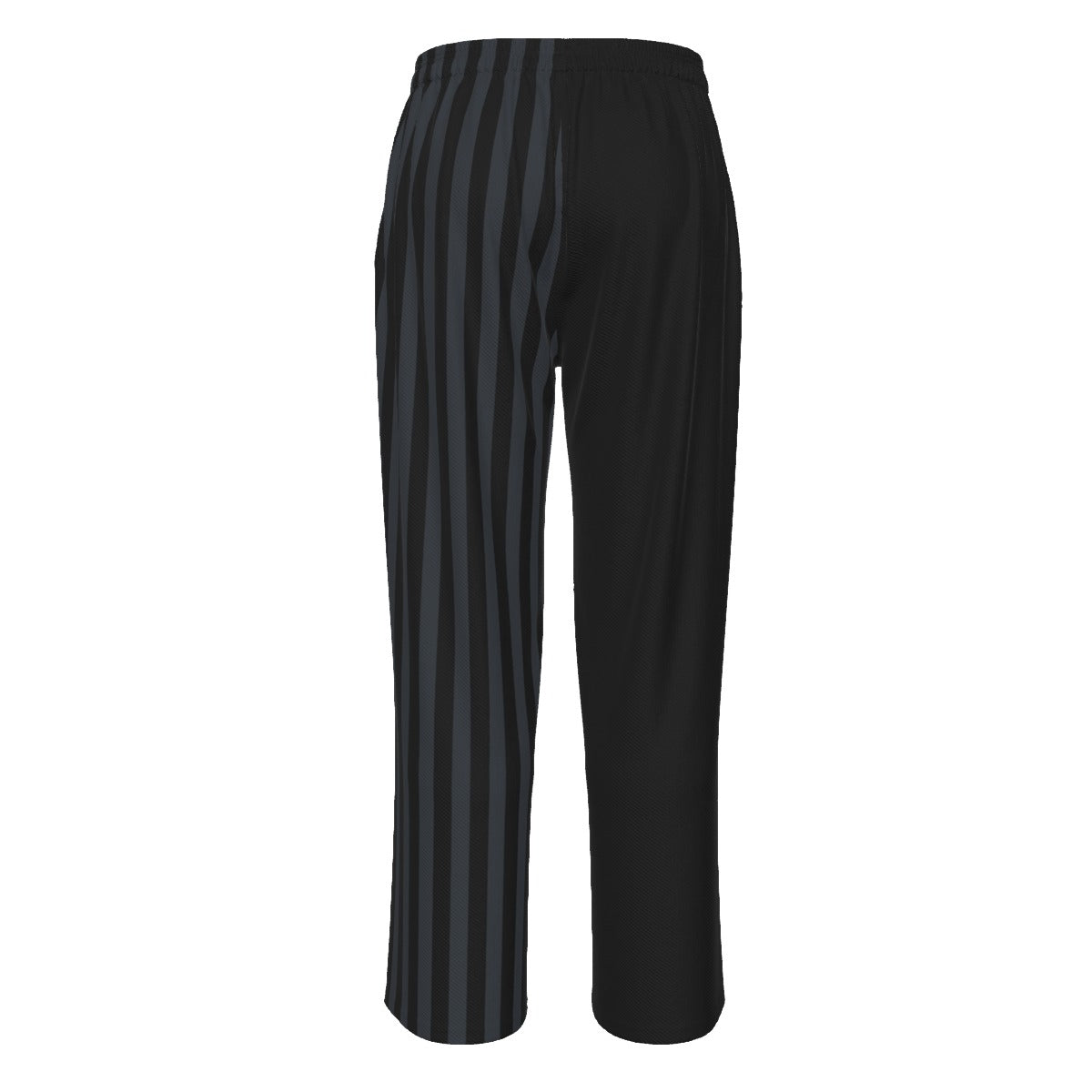 Leviathan Cross Split Contrast Striped Pajama Pants