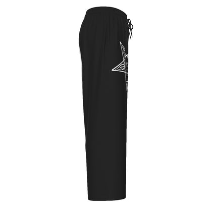 Unholy Baphomet Split Contrast Pajama Pants