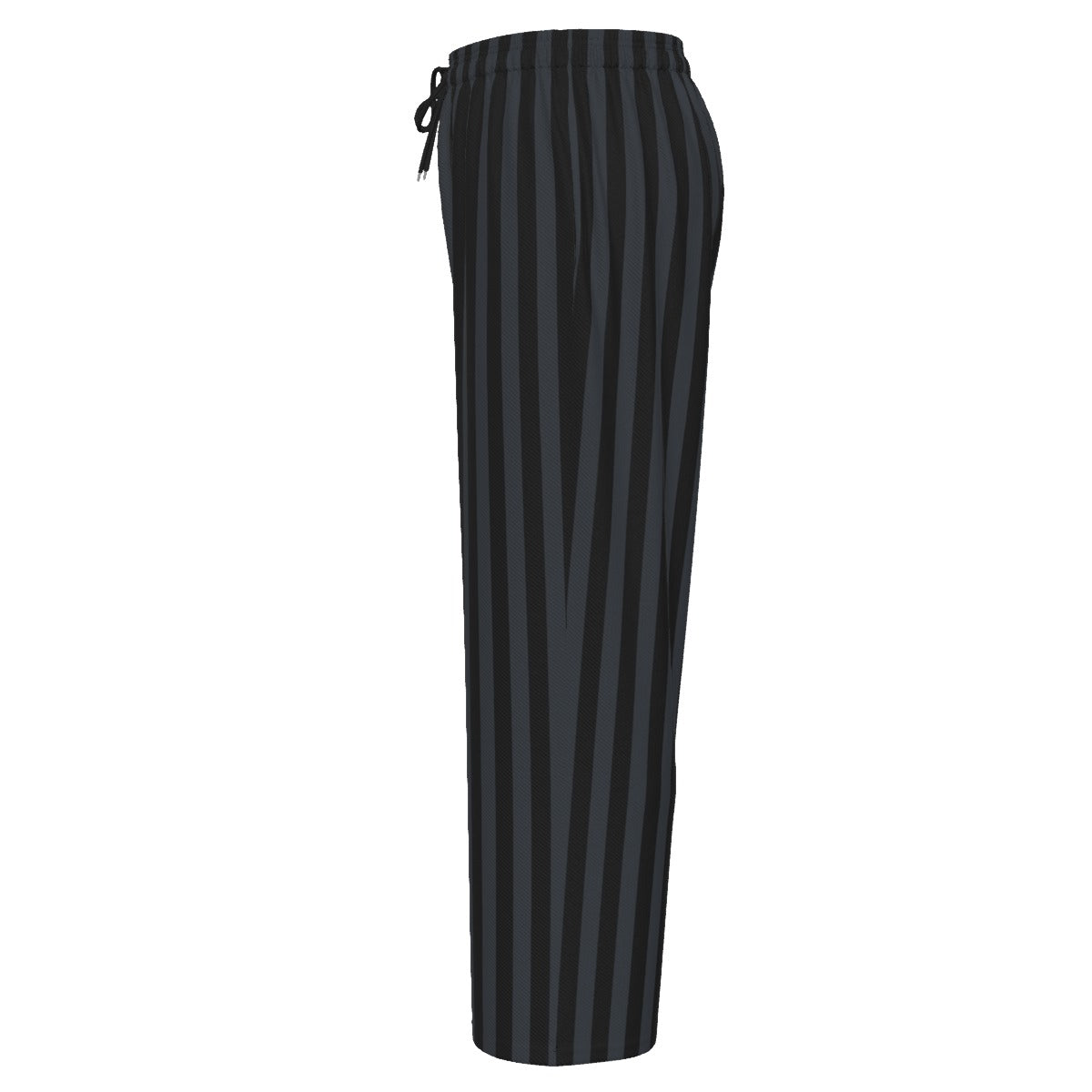 Leviathan Cross Split Contrast Striped Pajama Pants