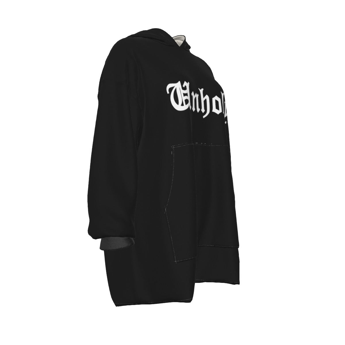 Unholy Baphomet Fleece Hoodie Blanket