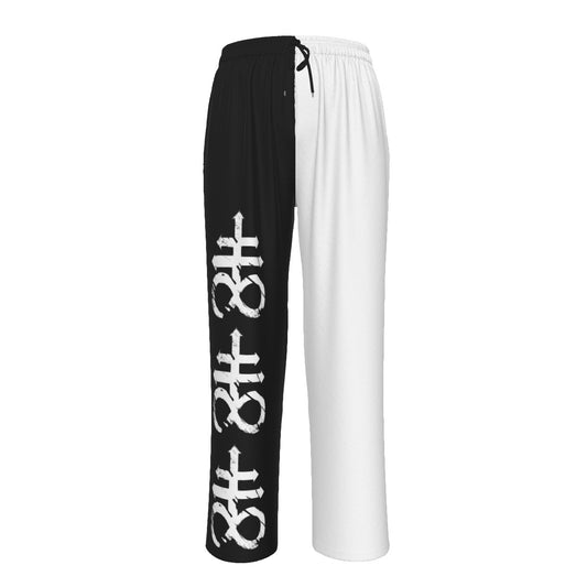 Leviathan Cross Split Contrast Pajama Pants