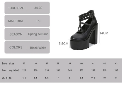 Walking with Magic Platform Heels