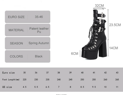 Gone Batty Platform Boots