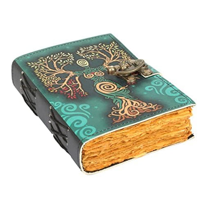 Various Designs Book of Spells Leather Bound Journal