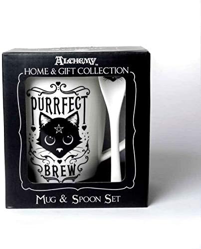 Purrfect Brew Mug and Spoon