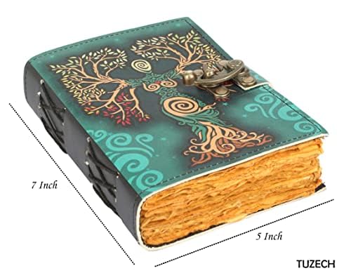 Various Designs Book of Spells Leather Bound Journal