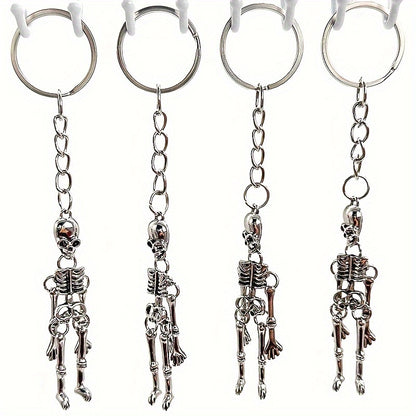Dancing Skeleton Keychain