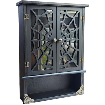 Spider Web Floating Gothic Shelf