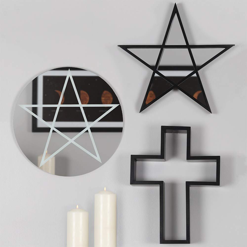 Pentagram Wall Mirror