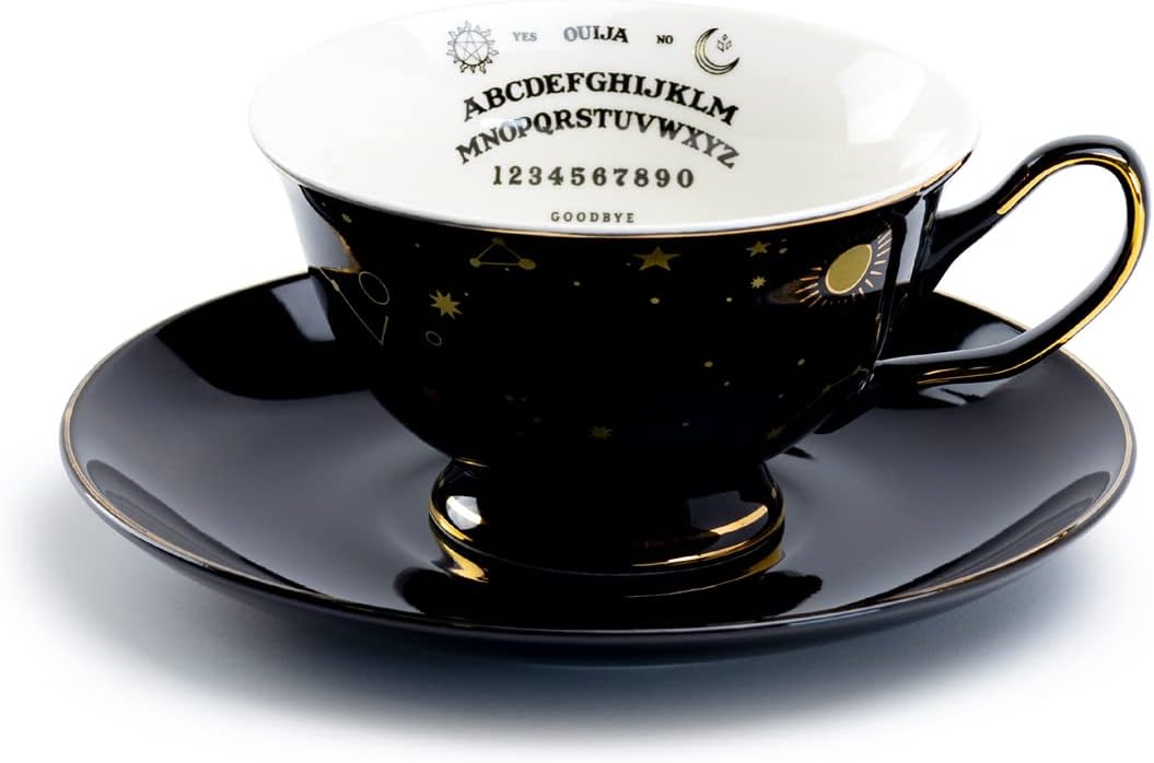 Ouija Tea Cup and Saucer