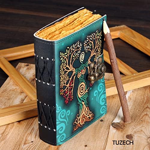 Various Designs Book of Spells Leather Bound Journal