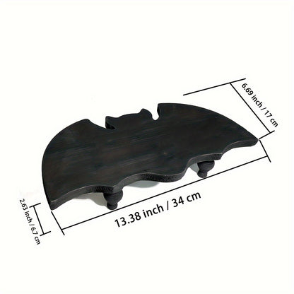 Bat-Shaped Wooden Display Stand