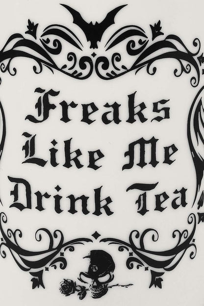 Freaks Like Me Drink Tea Mug and Spoon