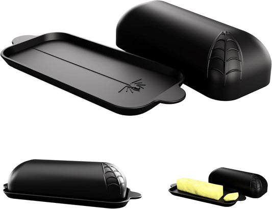 Spiderweb Butter Dish With Lid