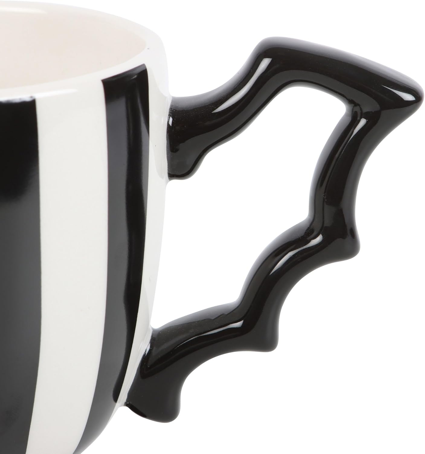 Striped Bat Wing Mug