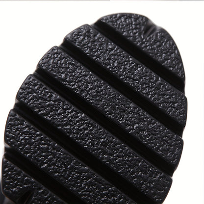 Block Heeled Short Buckle Boots