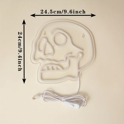 Skull Neon Sign