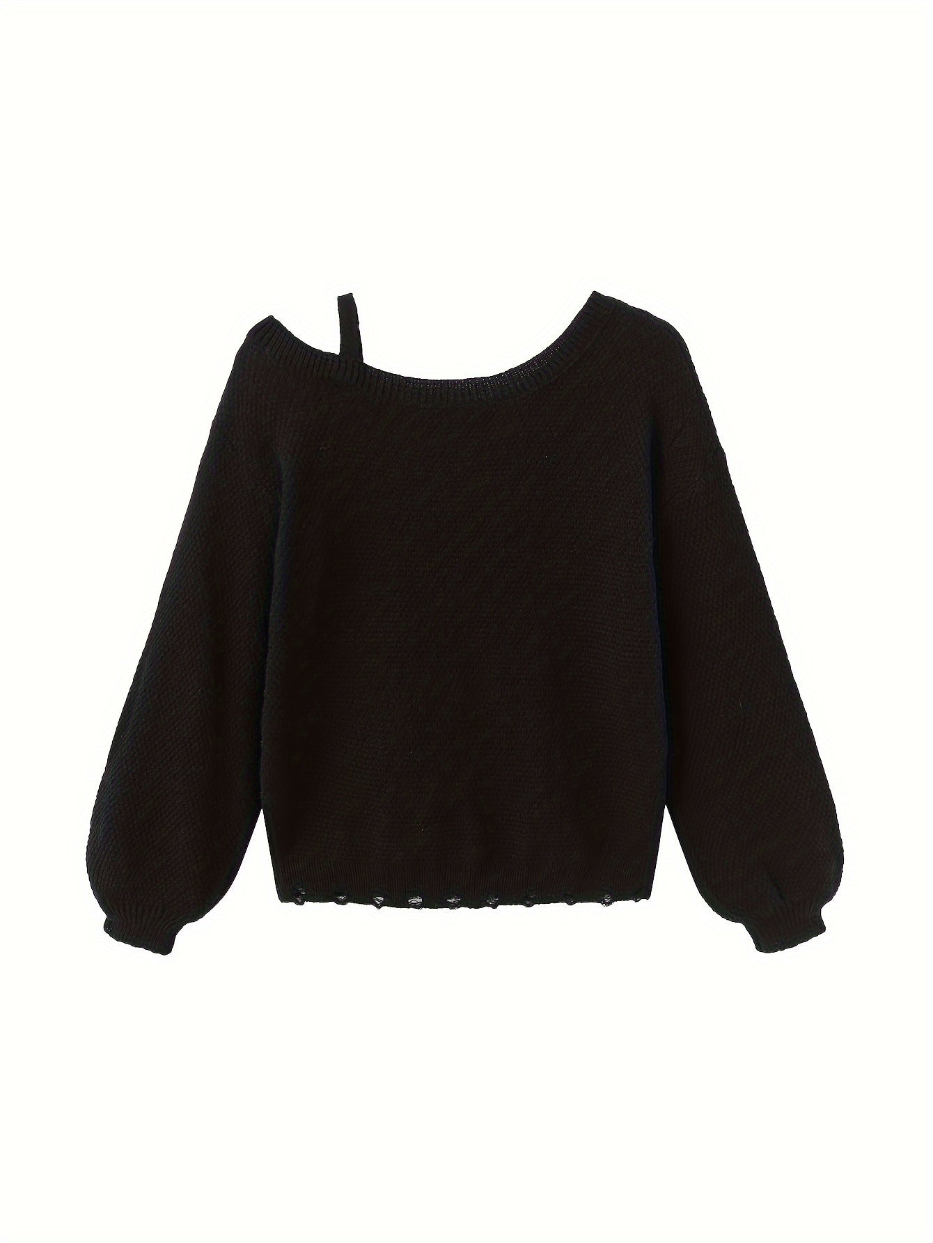 Spider Web Knitted Sweater