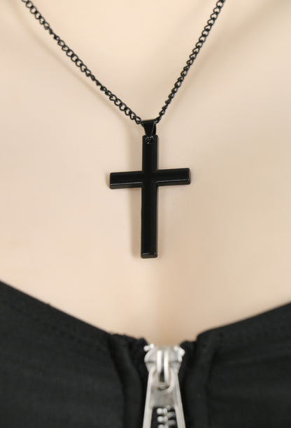 Black Cross Bondage Garter Buckle One Piece Swimsuit