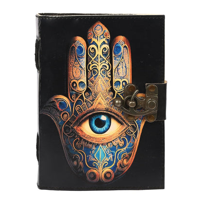 Various Designs Book of Spells Leather Bound Journal