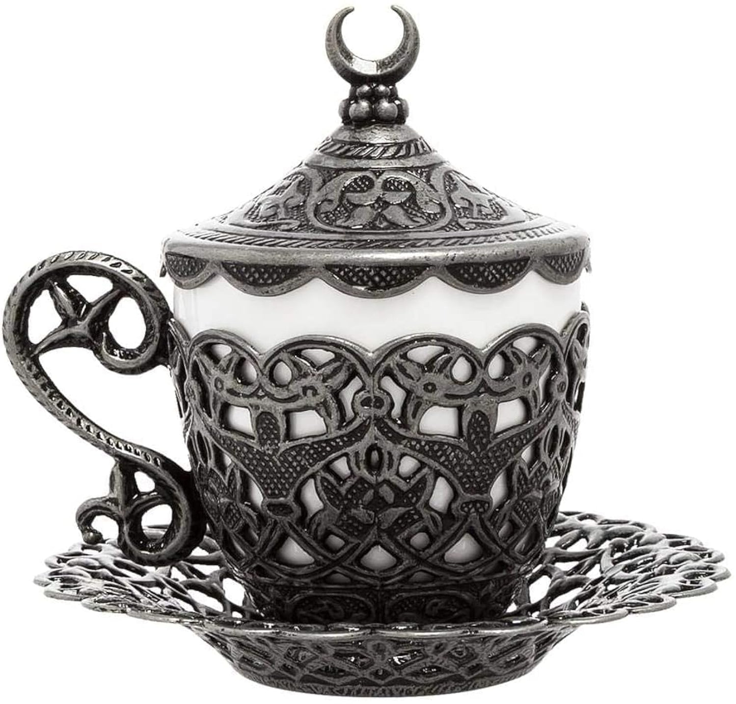 Crescent Motif Turkish Mug