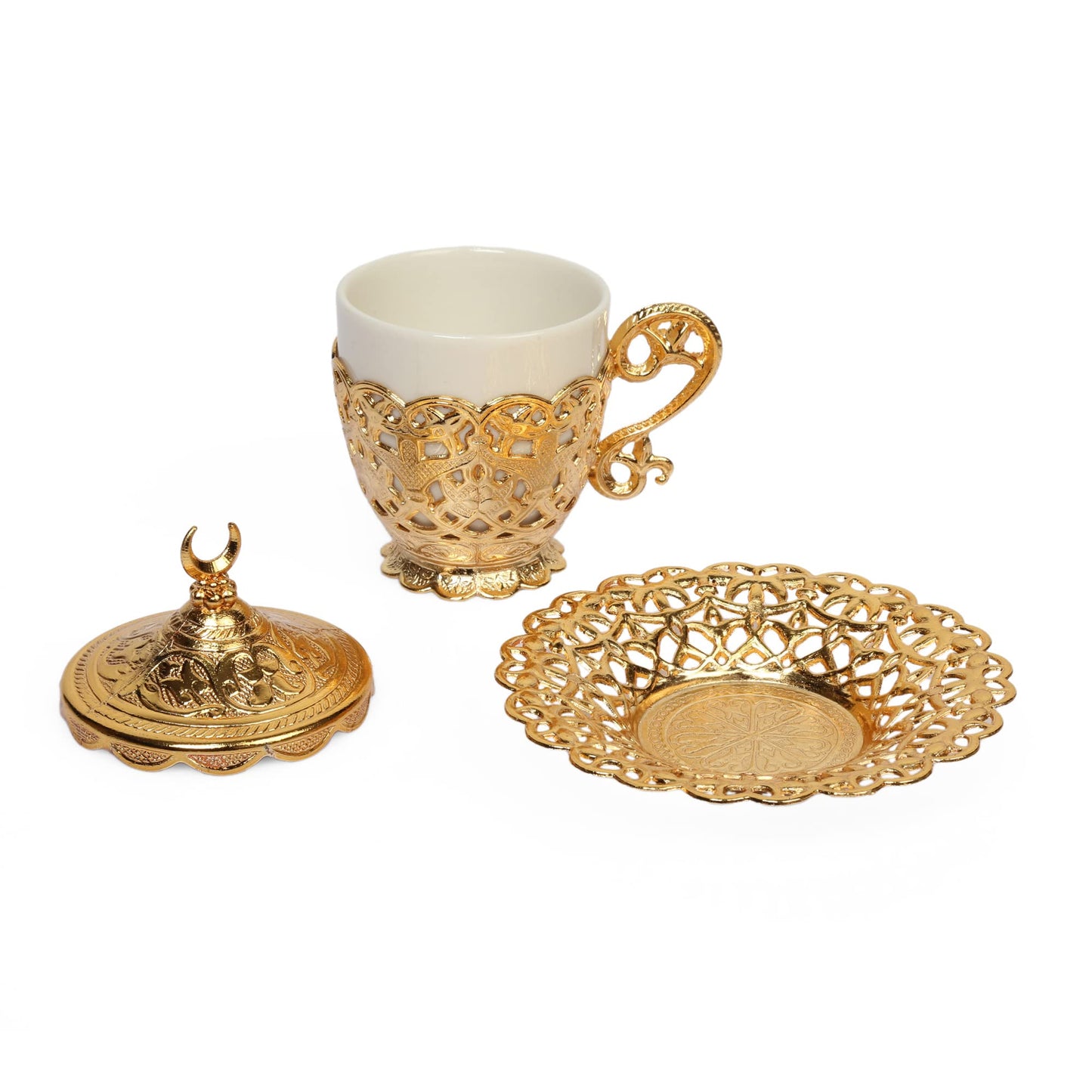 Crescent Motif Turkish Mug