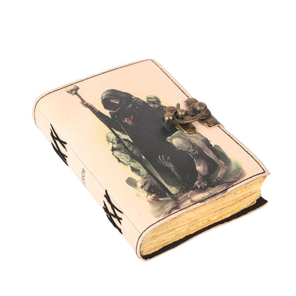 Various Designs Book of Spells Leather Bound Journal