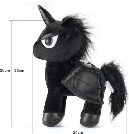 Dark Unicorn Plush