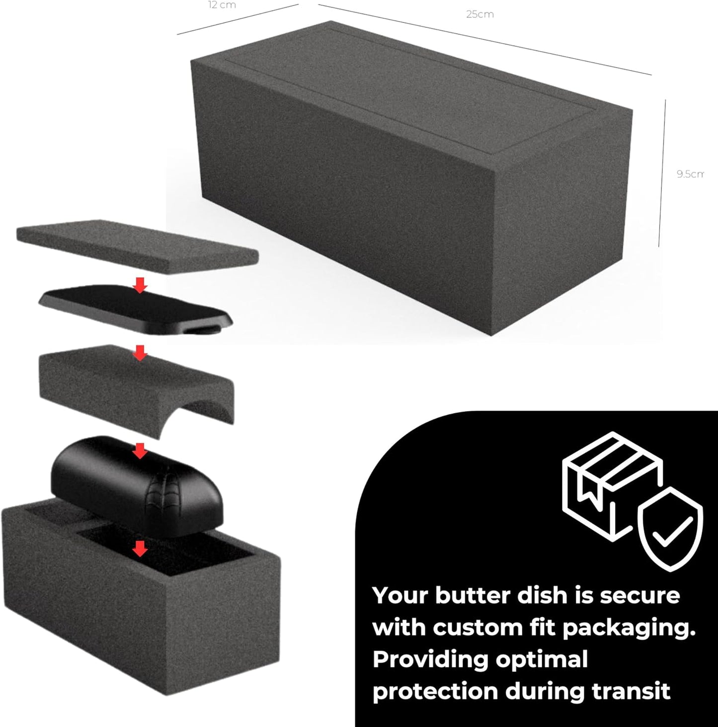 Spiderweb Butter Dish With Lid