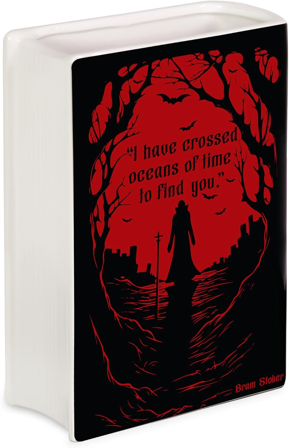 Dracula Book Vase