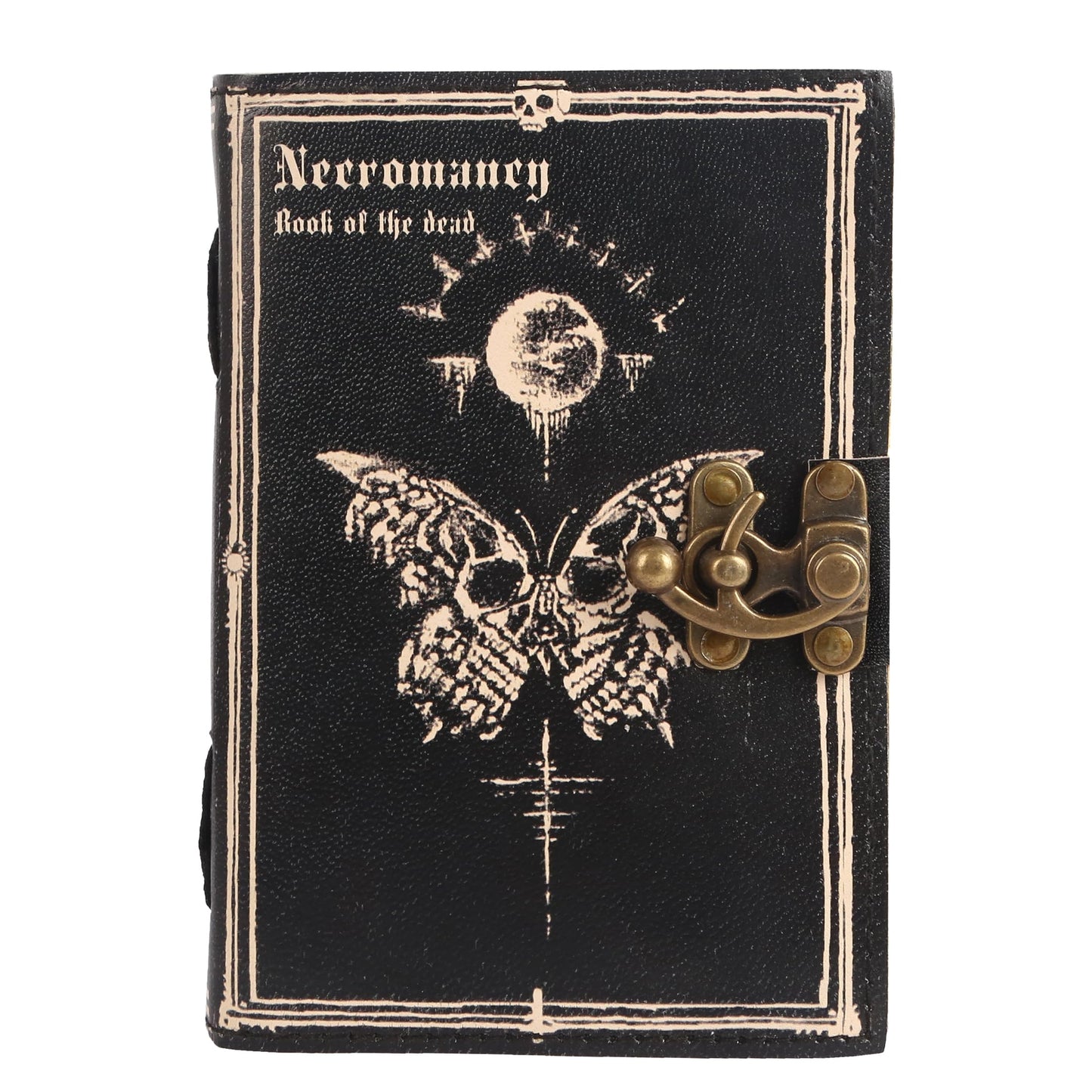 Various Designs Book of Spells Leather Bound Journal