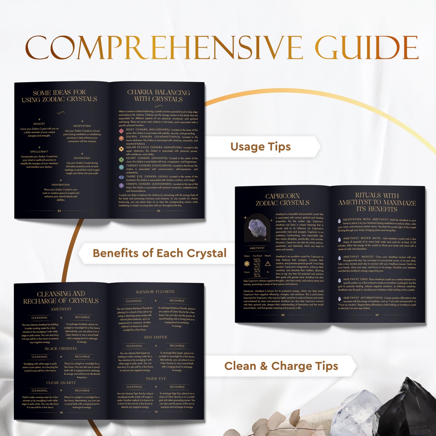 Bulk Crystals and Healing Stones 50 PCS