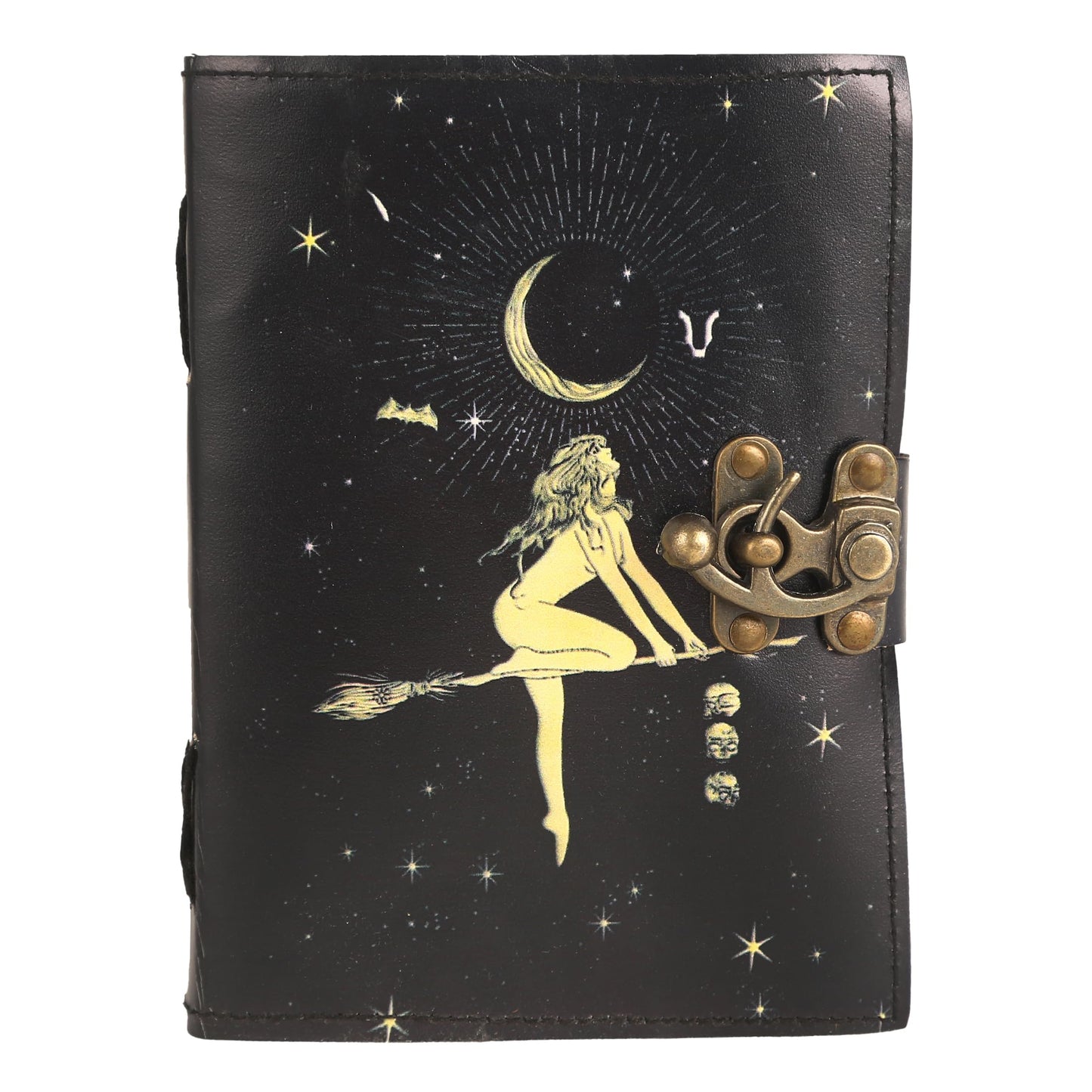 Various Designs Book of Spells Leather Bound Journal