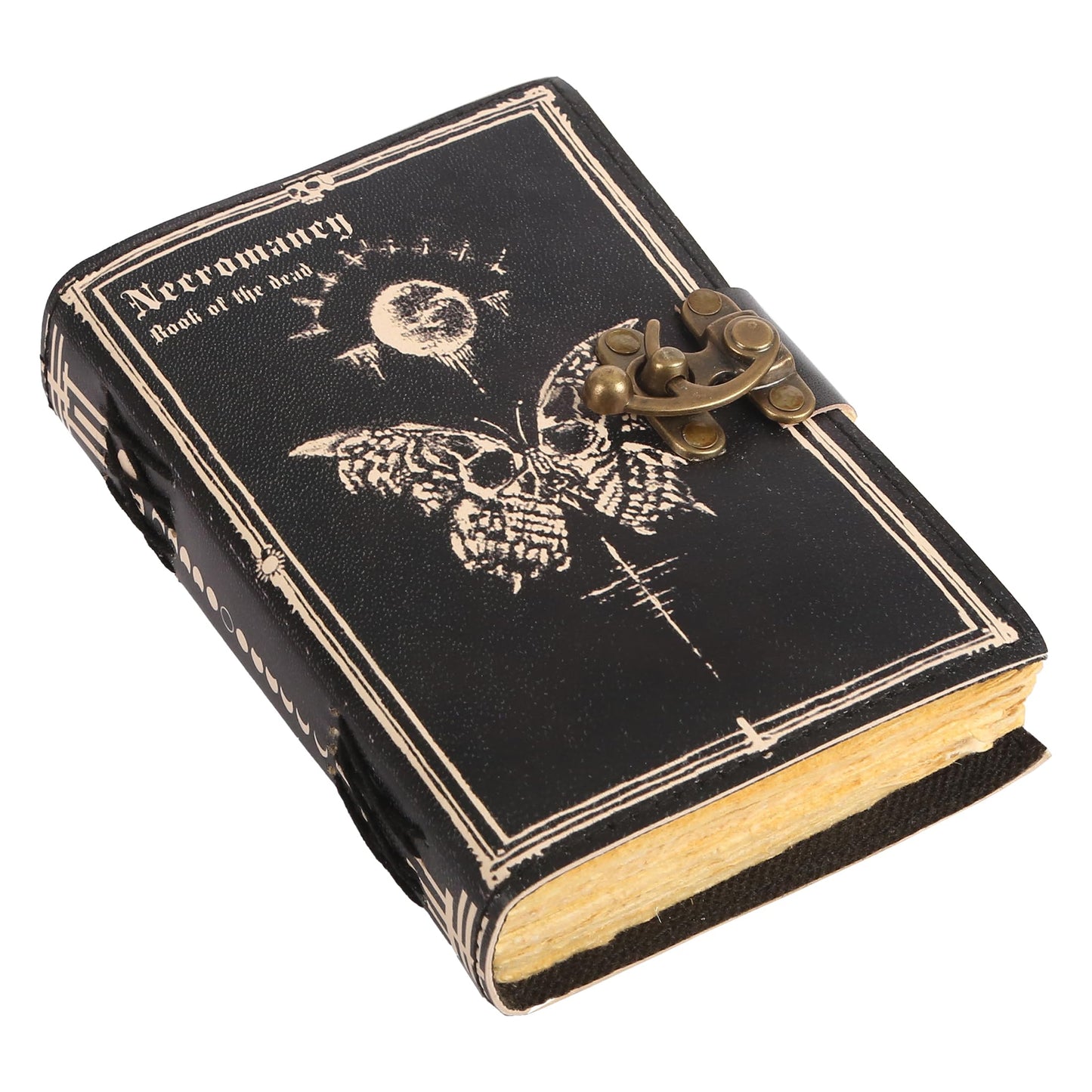 Various Designs Book of Spells Leather Bound Journal