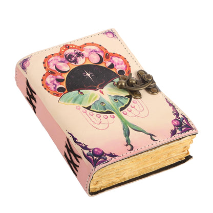 Various Designs Book of Spells Leather Bound Journal