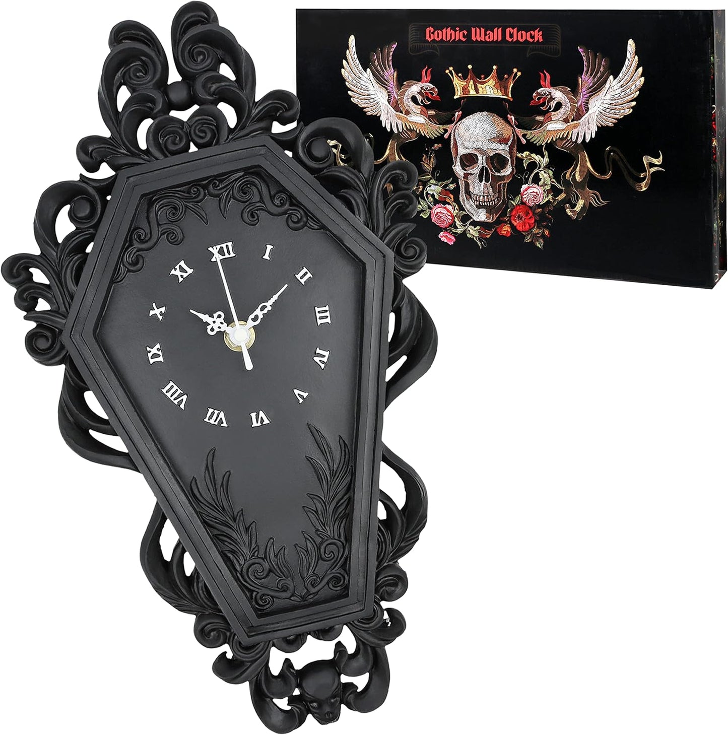 Coffin Wall Clock