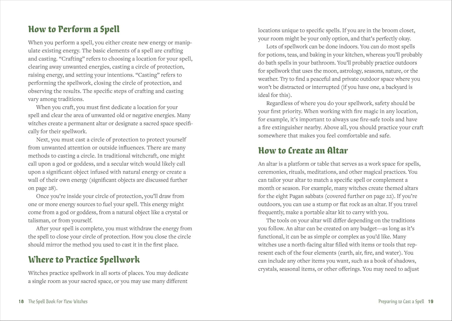 The Spell Book for New Witches: Essential Spells to Change Your Life