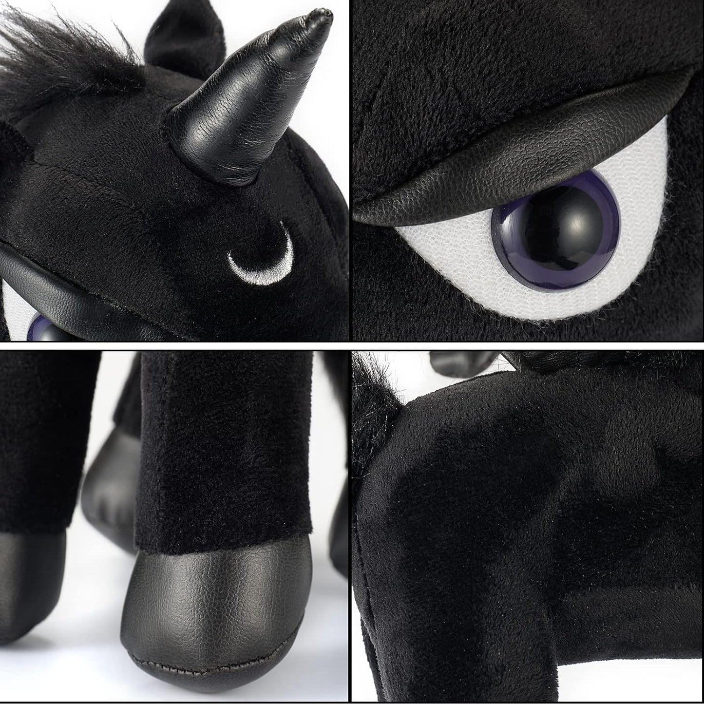 Dark Unicorn Plush