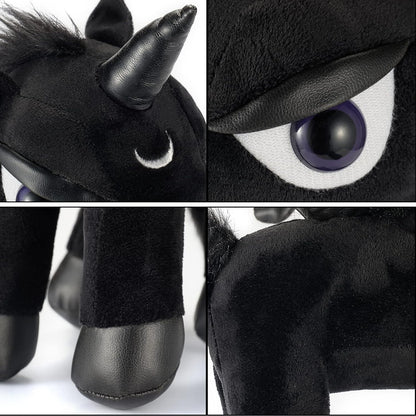 Dark Unicorn Plush